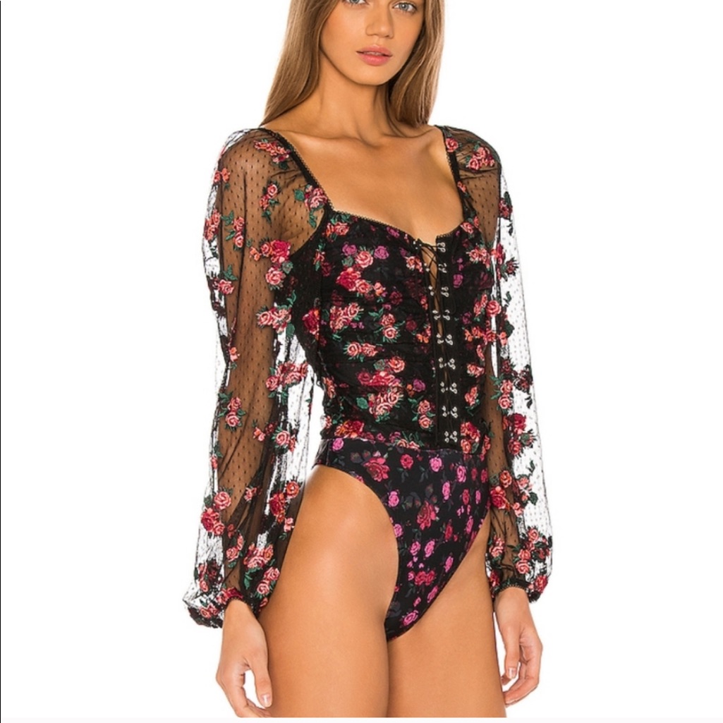 Iso For Love And Lemons Bodysuit